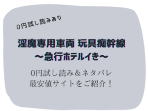 淫魔専用車両 玩具痴幹線 ~急行ホテルイき~